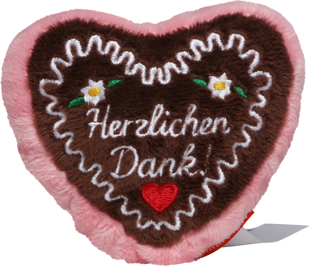 Schmoozies? Gingerbread heart pink