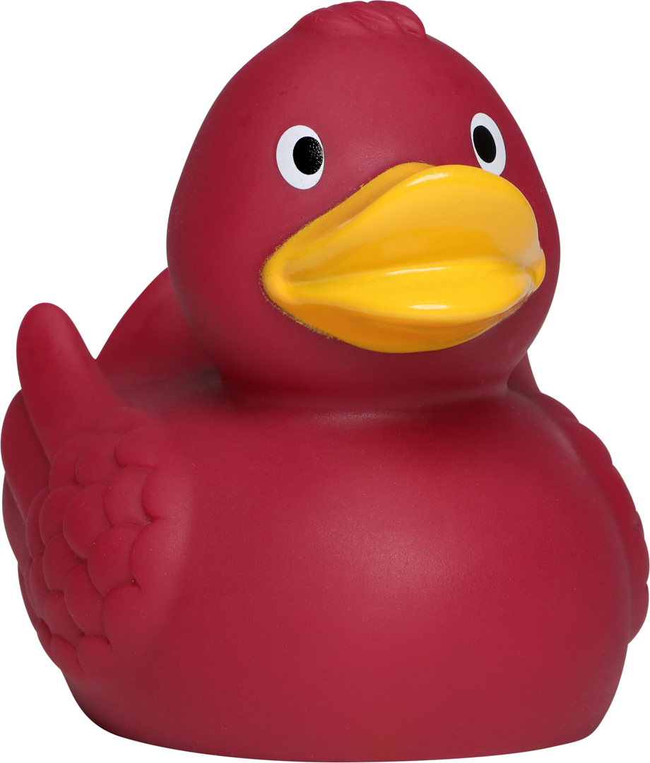 Squeaky duck classic burgundy