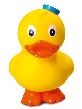 squeaky duck seaman, upright