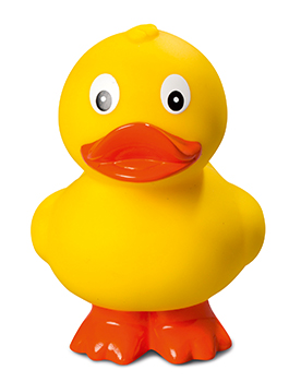 squeaky duck, upright