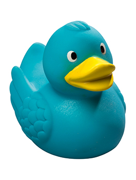 squeaky duck turquoise