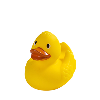 55mm yellow squeaking duck