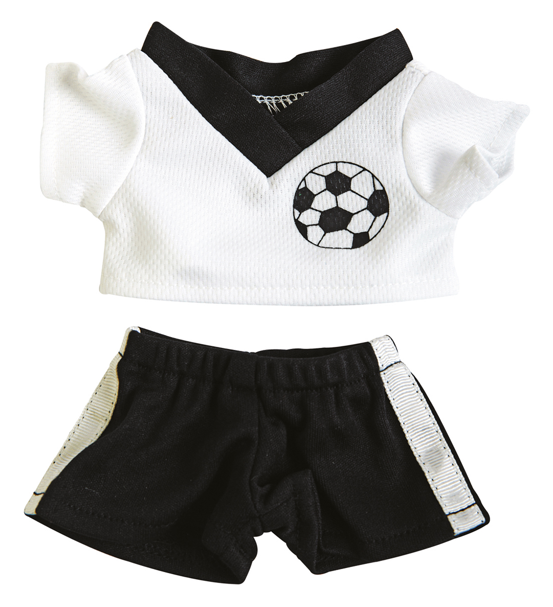 Football kit shirt and shorts