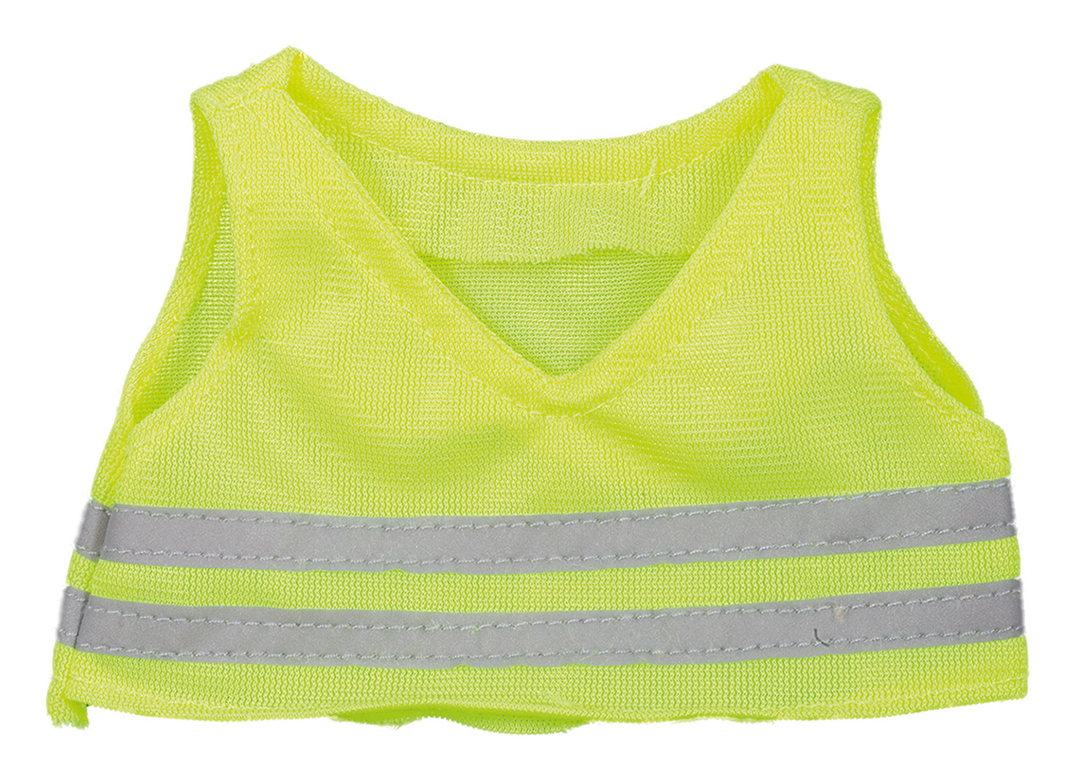 S mini-safety vest for plushanimals