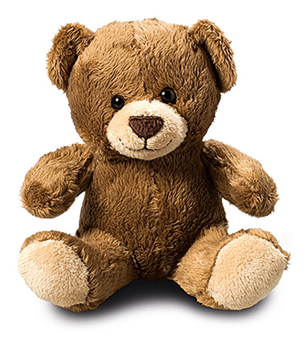 plush bear Moritz dark brown