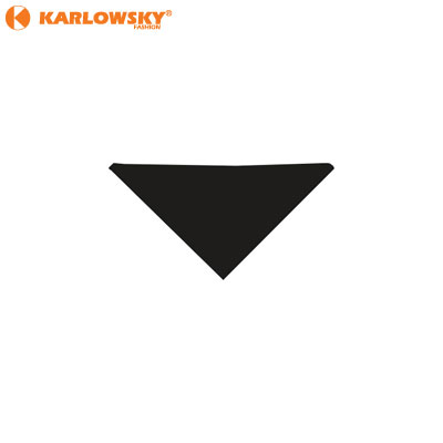 Triangle scarf - - - black