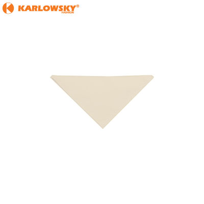 Triangle scarf - - - cream