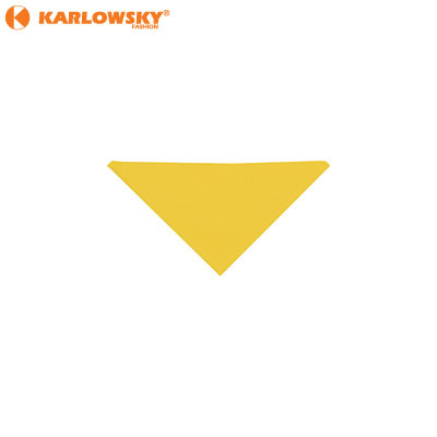 Triangle scarf - - - yellow