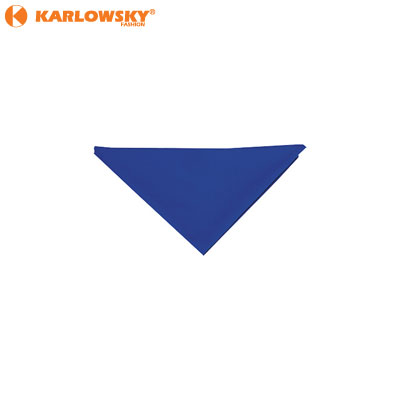 Triangle scarf - - - blue