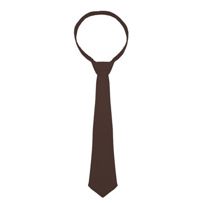 Neck tie - - - light brown