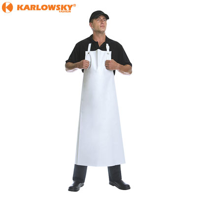 Bib apron - Belgium - white