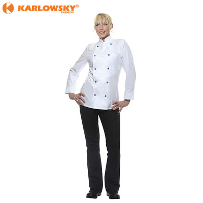 Ladies chef jacket - Agathe - white