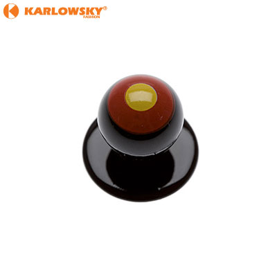 Buttons - red/gold - black with red-gold
