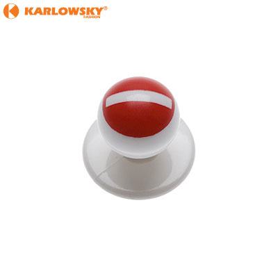 Buttons - no entry - white with traffic sign