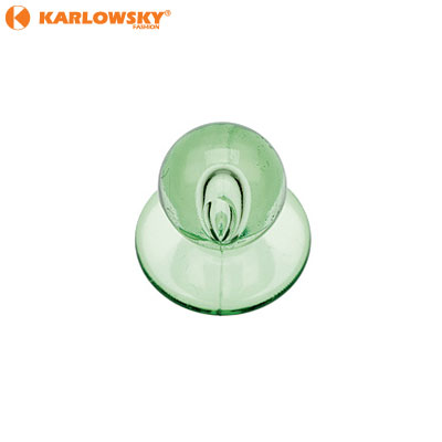 Buttons - transparent - green transluscent