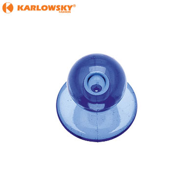 Buttons - transparent - blue transluscent