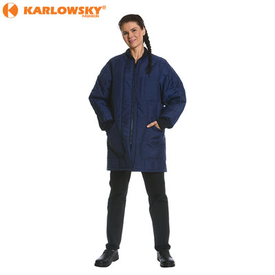 Cold room jacket for visitors - Ricardo - navy blue