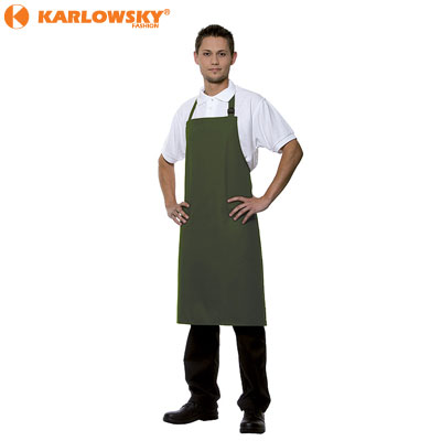 Bib apron - Malaga - olive green