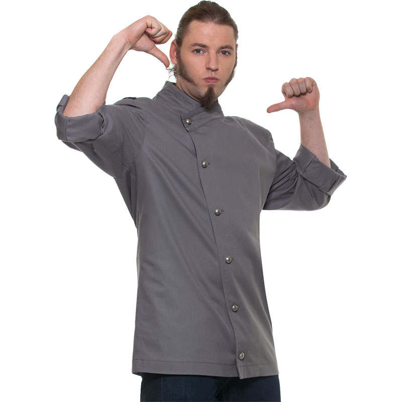 Rock Chef chef jacket - - - grey