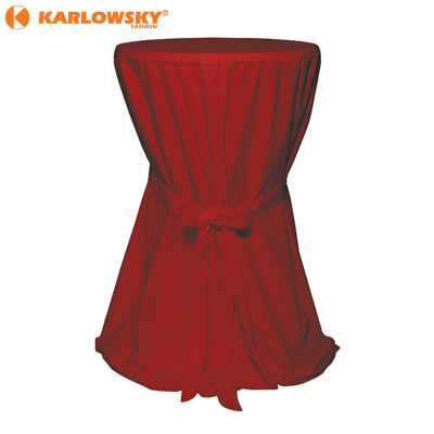 Table throw - - - red